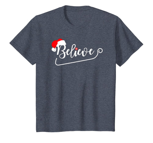 Christmas Santa Believe Xmas Christmas July Holiday Funny T-Shirt
