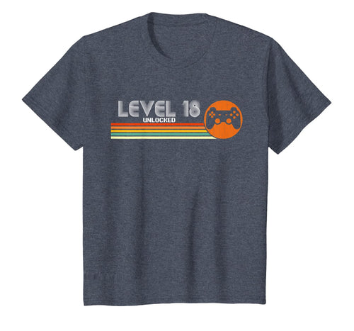 Vintage Retro 18 Years Old 18th Birthday Gift Gamer T-Shirt