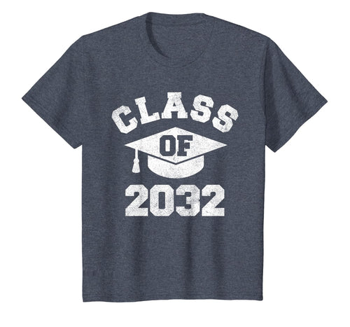 Vintage Kindergarten 2019 Class Of 2032 Apparel Grow With Me T-Shirt