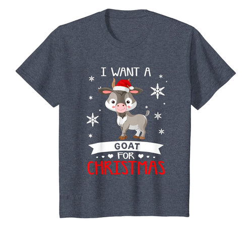 All I Want for Christmas Is A Goat T-Shirt Merry Xmas T-Shirt
