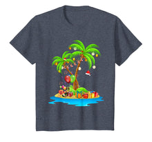 Load image into Gallery viewer, Christmas Palm Tree Tropical Xmas Coconut Lights Pajama T-Shirt
