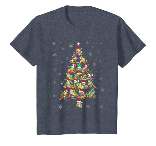 Cute Frog Christmas Tree gift decor Xmas tree T-Shirt