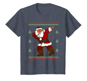 Dabbing Santa Claus Christmas Ugly Xmas Gift T-Shirt-1712209