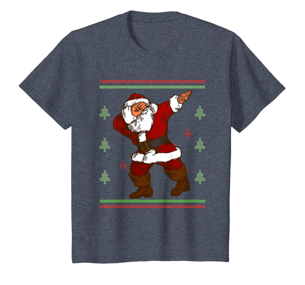 Dabbing Santa Claus Christmas Ugly Xmas Gift T-Shirt-1712209