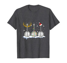 Load image into Gallery viewer, Banjo Christmas Tree With Santa Hat Xmas T-Shirt
