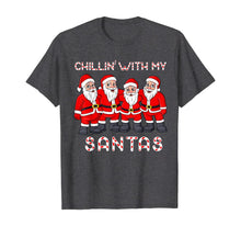 Load image into Gallery viewer, Chillin With My Santas Christmas Boys Girls Kids Xmas T-Shirt
