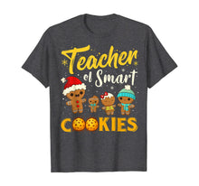Load image into Gallery viewer, Christmas Teacher Of Smart Cookies Funny Teacher Xmas Gift T-Shirt
