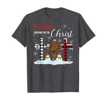 Load image into Gallery viewer, Christmas Begins With Christ Costume Xmas Gifts T-Shirt
