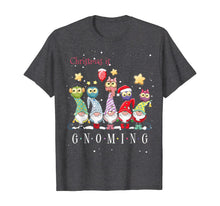 Load image into Gallery viewer, Christmas is Gnoming God Jul Gnome Tomte Xmas Santa Holiday T-Shirt
