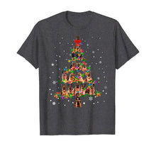 Load image into Gallery viewer, Cute German Shepherd dog Christmas Tree gift decor Xmas tree T-Shirt
