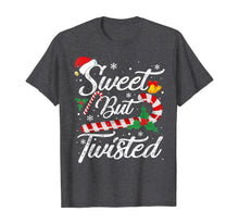 Load image into Gallery viewer, Candy Cane Sweet But Twisted Christmas Xmas Pajama Gift Idea T-Shirt
