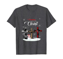 Load image into Gallery viewer, Christmas Begins with Christ Xmas Gift T-Shirt
