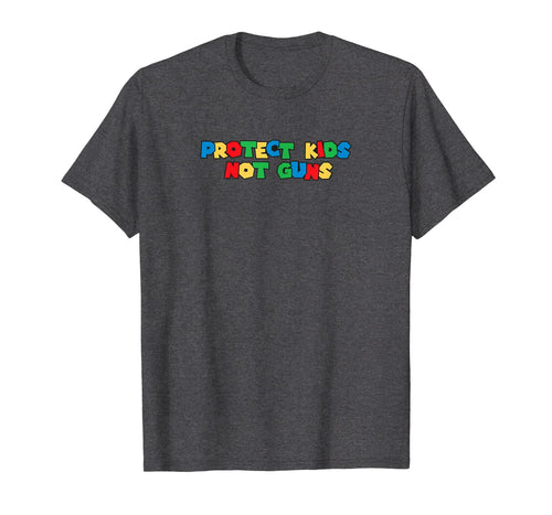 Vintage Video Game Protect Kids Not Guns Aesthetic Protest T-Shirt