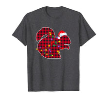 Load image into Gallery viewer, Christmas Red Plaid Buffalo Squirrel Xmas Pajamas Family T-Shirt
