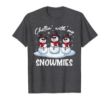 Load image into Gallery viewer, Chillin With My Snowmies Funny Pajama Christmas Xmas Gift T-Shirt
