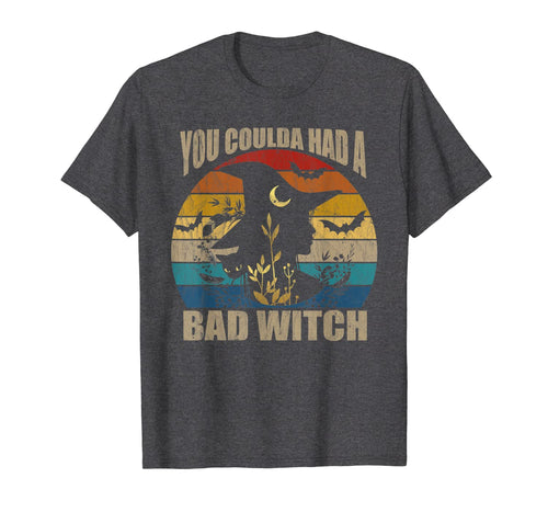 You Coulda had a Bad Witch Halloween Vintage Shirt Retro 70s T-Shirt
