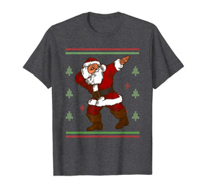 Dabbing Santa Claus Christmas Ugly Xmas Gift T-Shirt-1712209