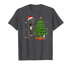 Cute Great Dane Dog Christmas Tree Gift Decor Xmas Tree T-Shirt