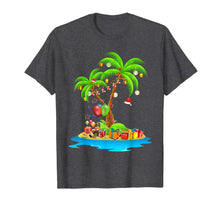 Load image into Gallery viewer, Christmas Palm Tree Tropical Xmas Coconut Lights Pajama T-Shirt

