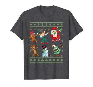 Dabbing Santa Squad Christmas Ugly Xmas Sweater T-Shirt