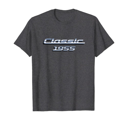 Gift for 65 Year Old: Vintage Classic Car 1955 65th Birthday T-Shirt