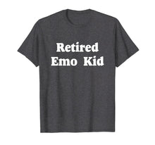 Load image into Gallery viewer, Retired Emo Kid T-Shirt Funny Emo Shirts
