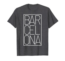 Load image into Gallery viewer, Barcelona t-shirt Souvenir visiting Catalonia Spain Europe
