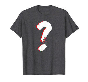 Question mark T shirt for cool and funny friends