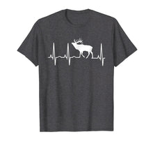 Load image into Gallery viewer, Elk Heartbeat Shirt - Best Elk Lover T-Shirt Men Women Kids

