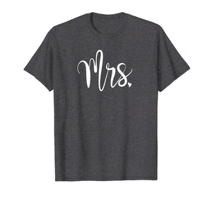 Mrs T-Shirt for Women | Just Married