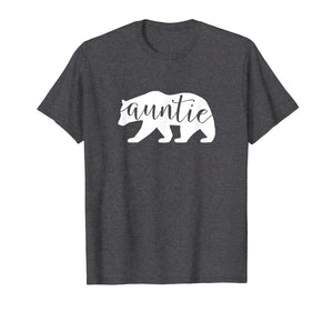 Aunt Auntie Bear Shirt Aunt Family t-shirt Tshirt Tee Shirt