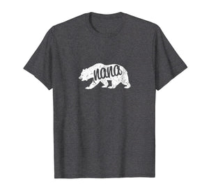 Nana Bear Granny Grandma T Shirt Funny Gift