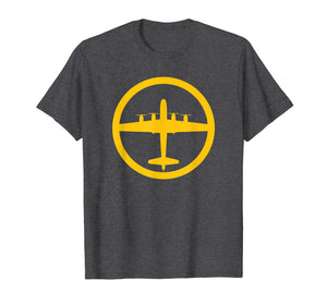 B-29 Superfortress (Yellow) World War II Airplane T-Shirt