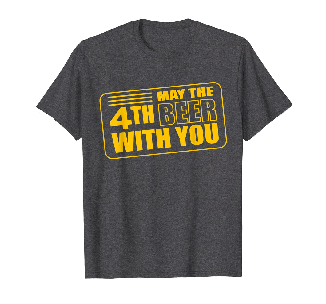 May the 4th Beer with u Funny Drinking Party T-Shirt