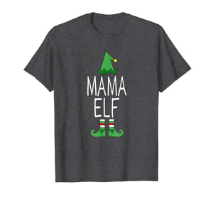 Matching Family Christmas Shirt Funny Mama Elf Gift