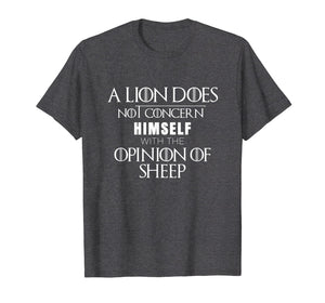 Lion does not concern With Opinion Of Sheep Shirt