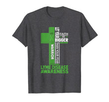 Load image into Gallery viewer, Lyme Disease Awareness Warrior Cross T Shirt

