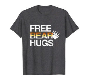 LGBT Free Bear Hugs Gay Bear Pride T-shirt