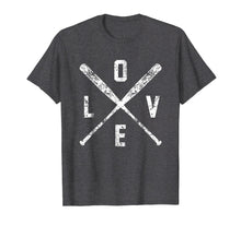 Load image into Gallery viewer, Love Baseball Bats Shirt, Baseball Mom Softball Dad Gift
