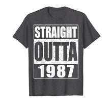 Load image into Gallery viewer, Straight Outta 1987 T-Shirt 32nd Birthday Gift Shirt
