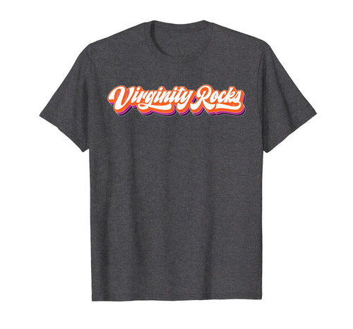 Virginity Rocks Retro Vintage 70s Style Gift T-Shirt