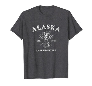 Alaska AK T-Shirt Vintage Mermaid Nautical Tee