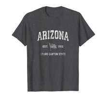Load image into Gallery viewer, Arizona AZ T-Shirt Vintage US Flag Sports Design Tee
