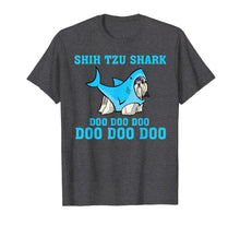Load image into Gallery viewer, Shih Tzu Shark Doo Doo Doo Tshirt Funny Shih Tzu Lover Gifts
