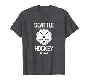 Seattle Hockey Est. 2021 Shirt White