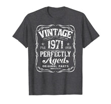 Load image into Gallery viewer, Vintage Made In 1971 T-Shirt 48th Birthday Gift
