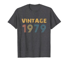 Load image into Gallery viewer, 1979 Vintage Funny 40th Birthday Gift T Shirt
