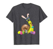 Load image into Gallery viewer, Snail And Bunny Rabbit Hat Easter Eggs Happy Day T Shirt
