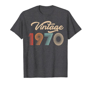 49th Birthday Gift Straight Outta Classic 1970 Vintage Shirt