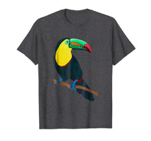 Load image into Gallery viewer, Beautiful Keel-billed Toucan Bird Tucan T Shirt Costa Rica
